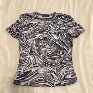 SHEIN swirl t-shirt